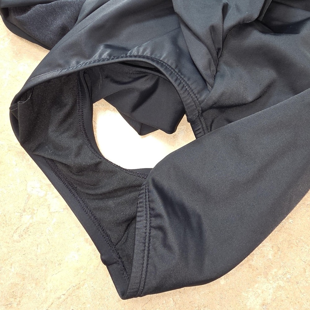 Embrace Your Curves Miracle Swimsuit 2X Black One Piece Wrap Front Shaping Plus - Picture 8 of 11